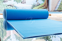 Passadeira azul turquesa carpete 3mm