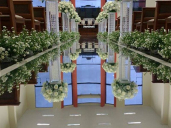 Passarela Espelhada, para Casamentos,aniversários,bodas de prata.